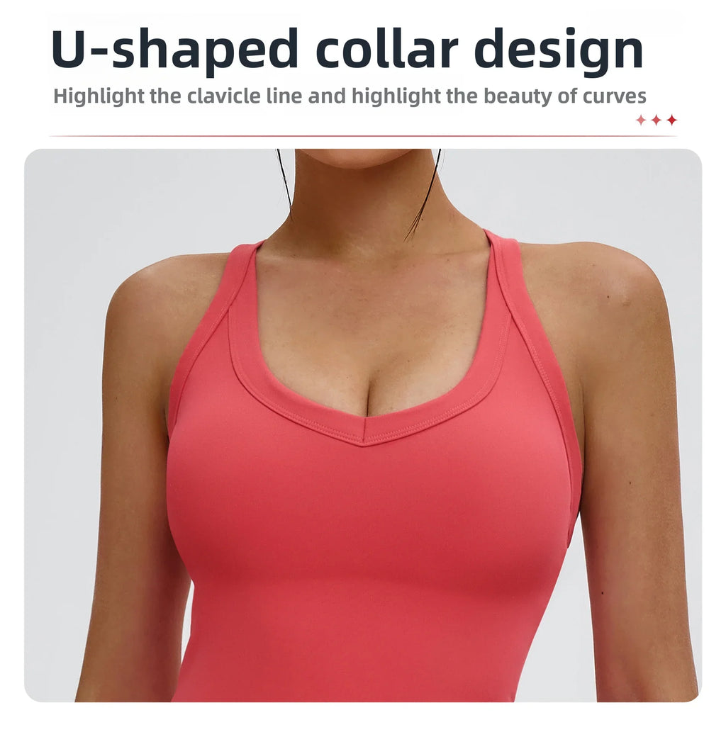 High-intensity Gym Top Women Sports Bra Running Back Cross Yoga Bra Breathable Sports Underwear Women Fitness Workout Top Women