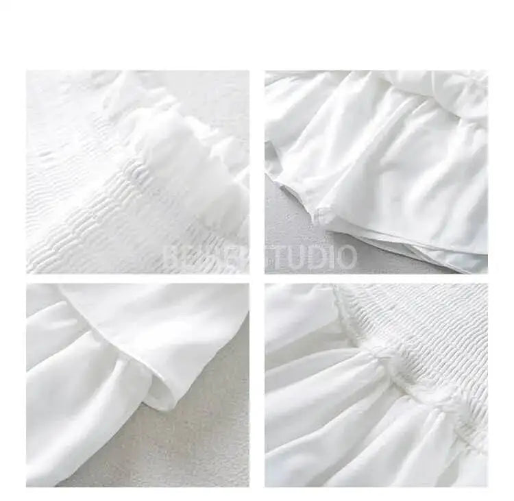 Cake Skirt White Fluffy High Waisted Girlish Style Short Half Skirt Black Ballet Skirt Fashion Sweet Korean Women 2026 New 55OK
