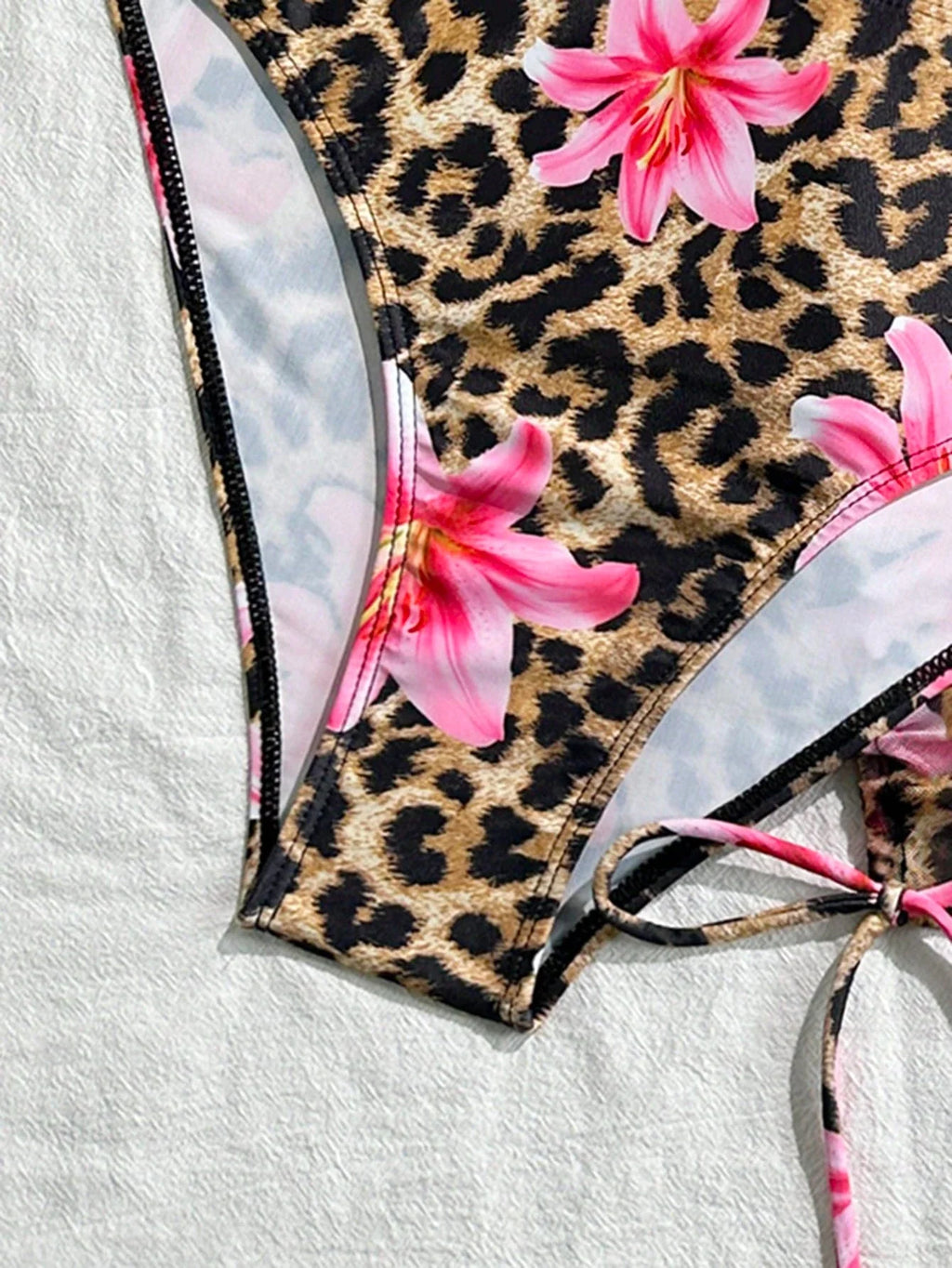 3 Pieces Triangle Halter Bikini 2026 Women & Beach Skirt Swimwear Female Printed Swimsuit Bathers Bathing Swimming Swim Suit