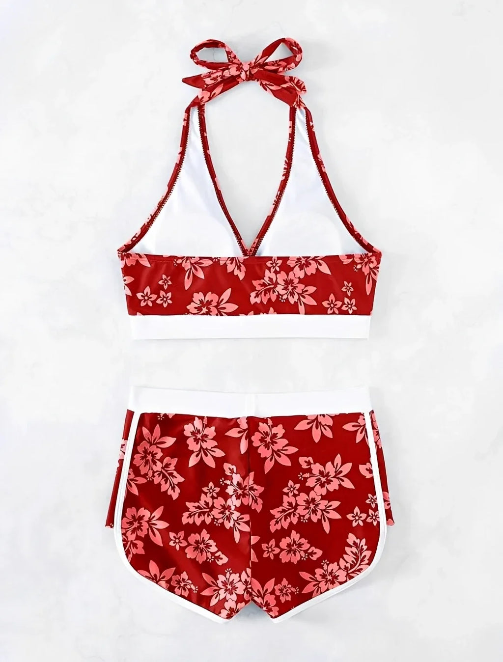 2026 High Waist Bikinis Women Padded Halter Swimwear Female Sexy Sporty Swimsuit Bathers Bathing Swimming Swim Suit Beachwear