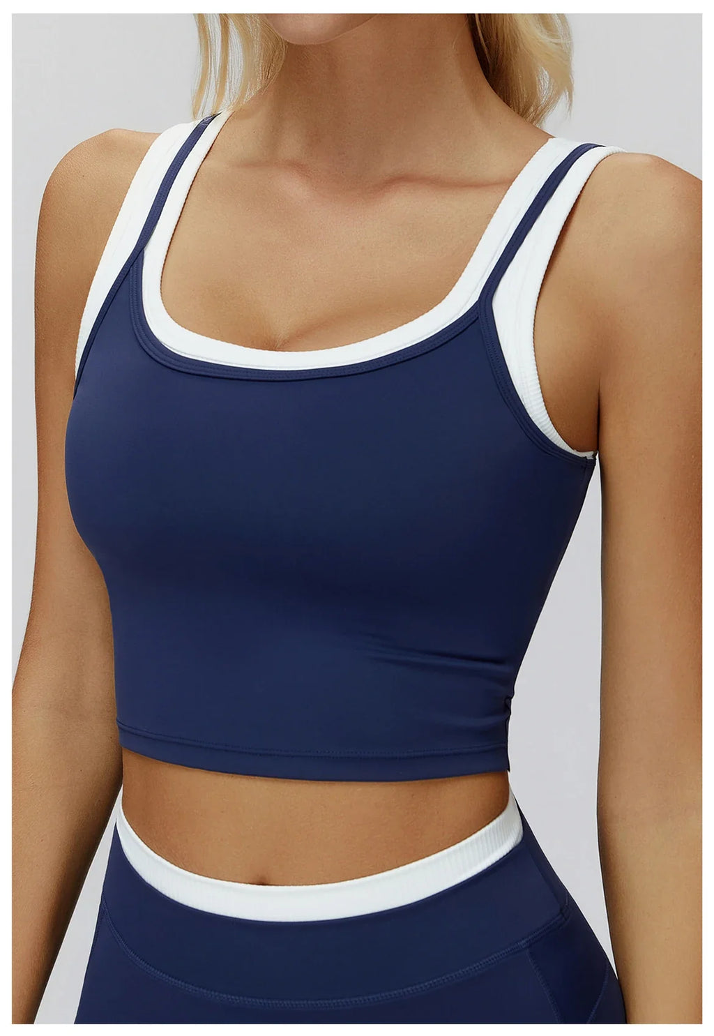 Color Blocked Fitness Bra Workout Tops Gym Underwear Fitness Sports Bras Athletic Sport Bra Women Backless Gym Yoga Crop Top