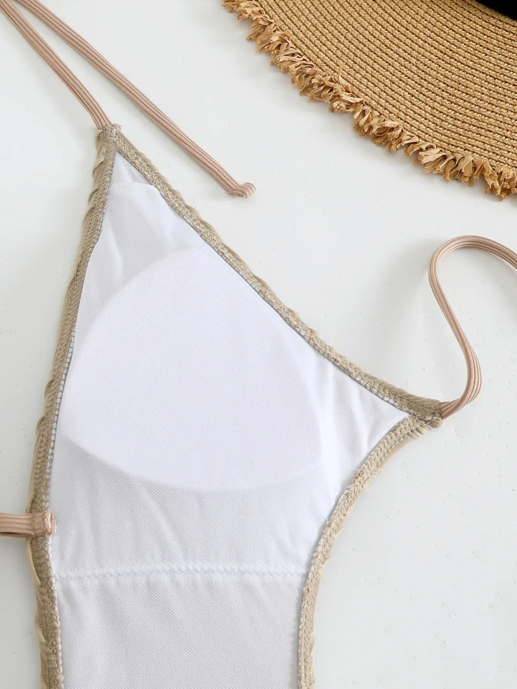Sexy Halter V Neck Wrinkled Female Swimwear One Piece Swimsuit Women Backless Monokini High Leg Cut Bathing Suit Swim Beach Wear