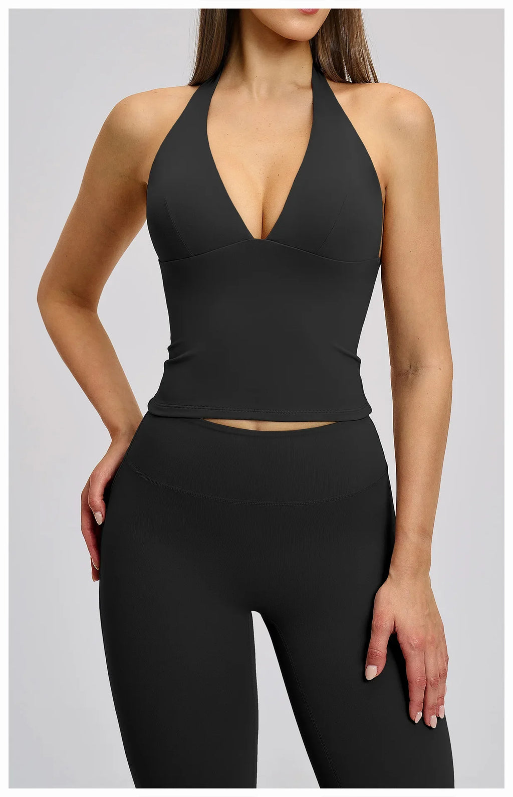 Sports Bra Top Push Up Fitness Yoga Bra Female Hanging Neck Underwear Sport Tops For Women Breathable Running Vest Bralette Gym
