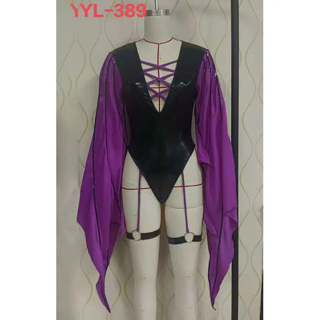 Easter Bunny Elf Cosplay Costume Women Halloween Party Night Bat Rabbit Girl Performance Outfit