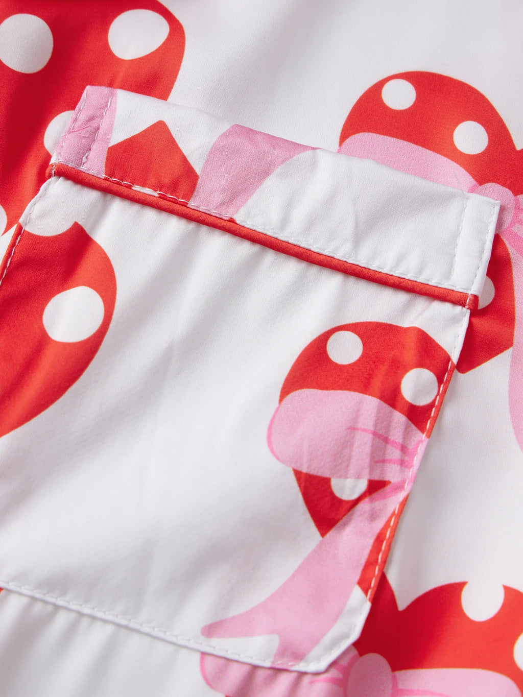 Women 2025 Heart Print Pajama Set Long Sleeve Button-up Tops and Pants 2 Piece Valentines Day Sleepwear Outfit