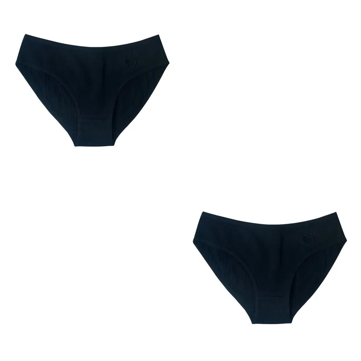 2Pcs/Set Cotton Panties For Women Briefs Low Rise Seamless Underwear Female Underpants Comfort Sexy Lingerie M-XL