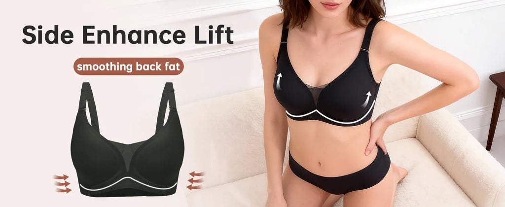 5pcs Hot Sexy Women's Wireless Push Up Bra Seamless T-Shirt Bralettes -Multi-Color, Breathable Padded, Everyday Comfort Lingerie