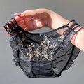 Women's low-waist underwear transparent breathable quick-drying girl's briefs
