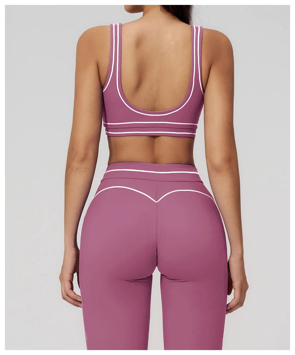 Breathable Sports Bra Women Shockproof Fitness Tops Push Up Gym Crop Top Brassiere Sport Bras Gym Workout Top Summer Yoga Bra