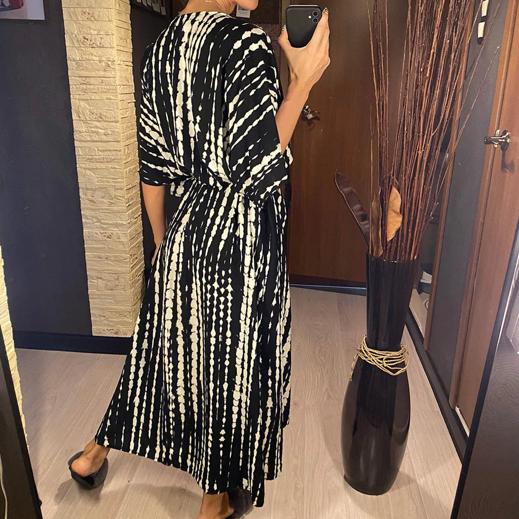 17 Colors Leopard Printed Colorful With Belt Tunic Cover-ups Beach Dress Beach Wear Beachwear Female Women Beach Cover Up V4510L