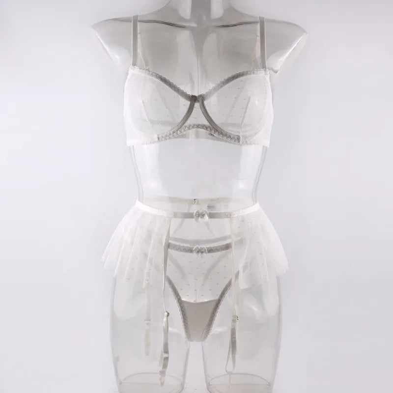 Sexy Erotic Lingerie Woman Lingeries New Women's Underwear Women's Clothing Set Sexiest Bra and Panties Sets Lace Bra & Corset