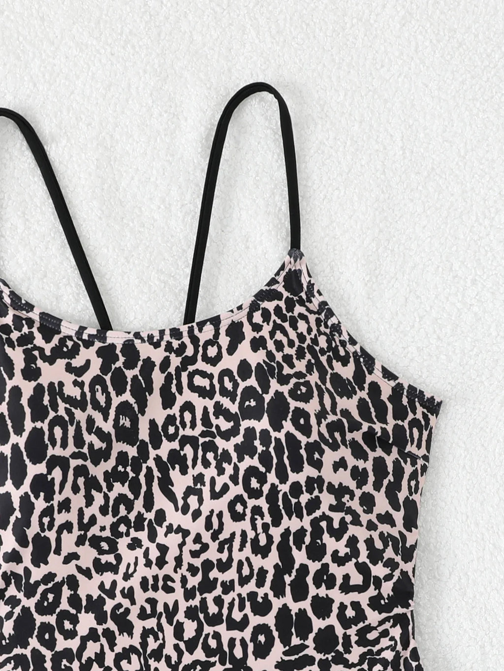 2026 Leopard Swimsuit One Piece String Backless Monokini Swimwear Women Sexy Bathers Bathing Swimming Swim Suit Female Beachwear