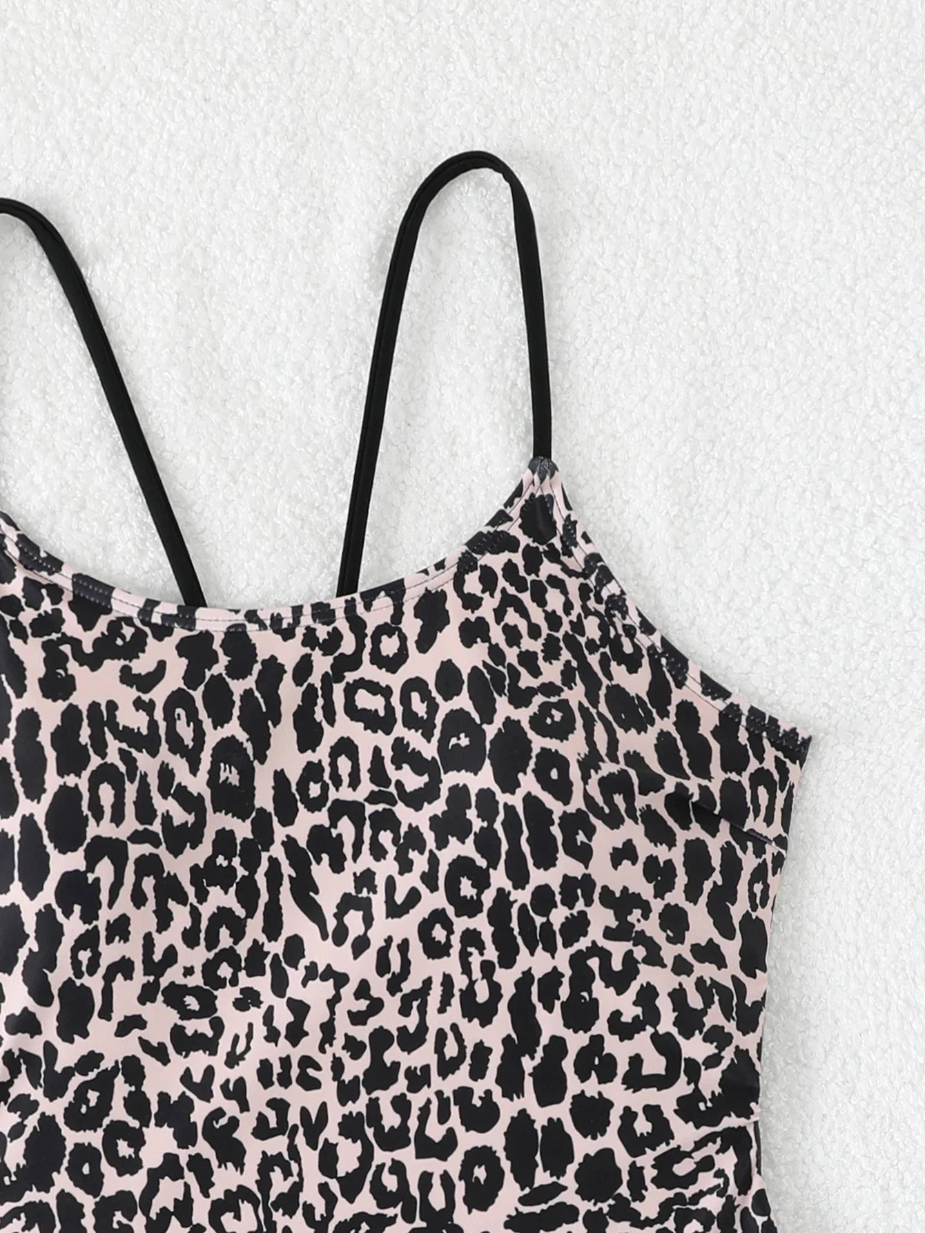 2026 Leopard Swimsuit One Piece String Backless Monokini Swimwear Women Sexy Bathers Bathing Swimming Swim Suit Female Beachwear