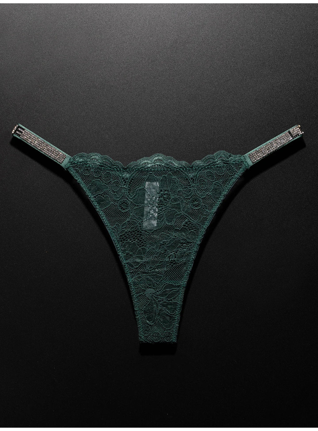 Lace Sexy Girls Women Panties Seamless Underwear Rhinestone G String Letter Transparent Thong For Female Low Rise Ladies Briefs