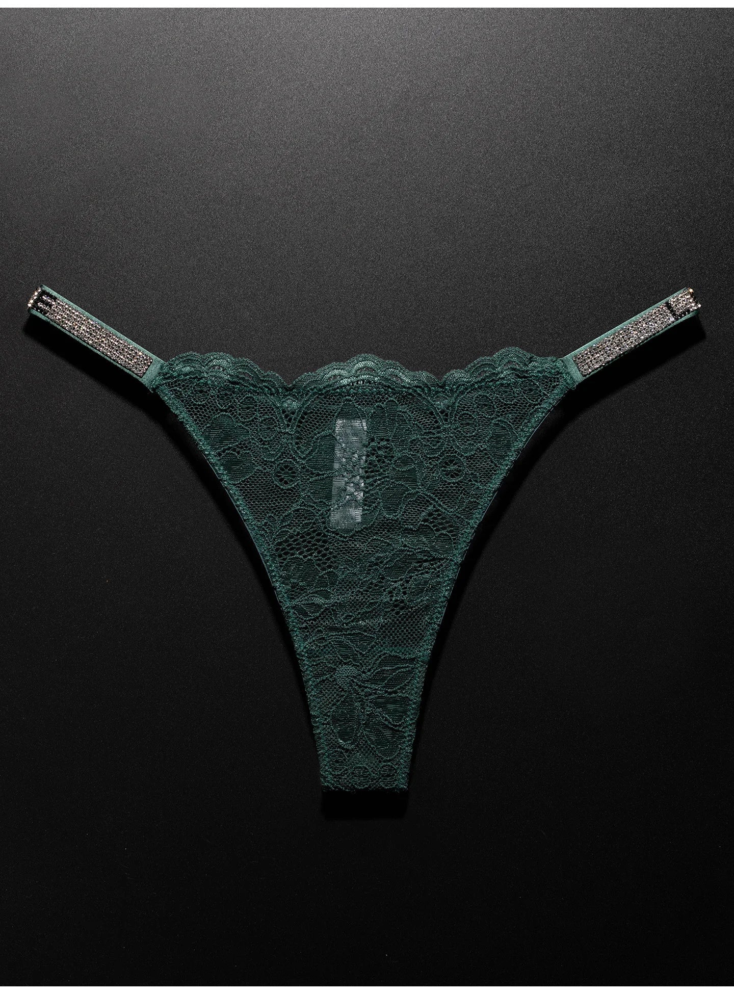 Lace Sexy Girls Women Panties Seamless Underwear Rhinestone G String Letter Transparent Thong For Female Low Rise Ladies Briefs