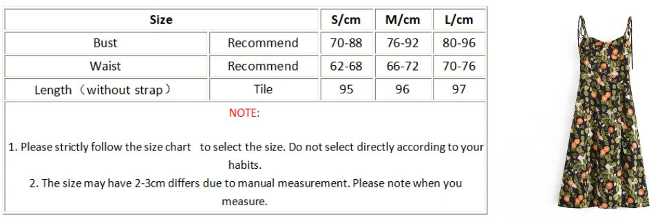 French Style Vintage Lemon Leaf Printed Green Dress Sexy Slip Midi Sleeveless Tank Dress Chiffon Women Holiday Elegant Dress