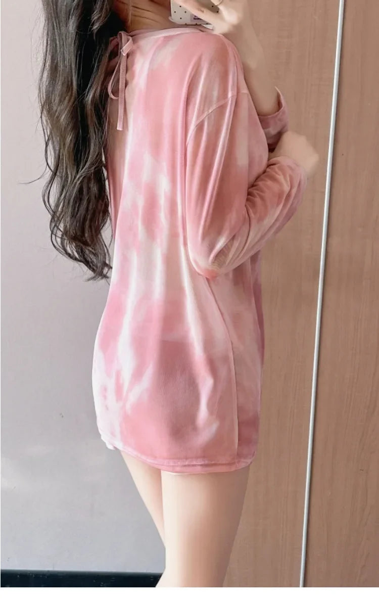 Two-piece swimsuit conservative three-piece set 2026 new slimming and flesh-covering long-sleeved hot spring swimwear