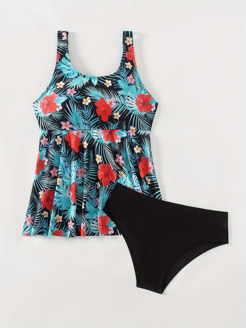 ZTVitality Print Tankini Set Swimsuit Women's 2025 New Arrival Padded Bra Push Up Beachwear Swimwear Summer Bathing Suit Biquini