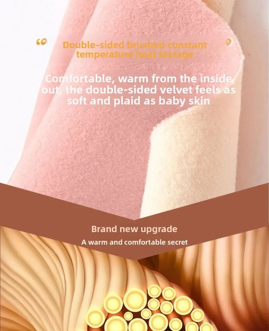 Women Thermal Underwear Winter Thickened and Flannel Bottom Shirt Solid Long Sleeve Basic T-Shirt Heating Fiber Pullovers