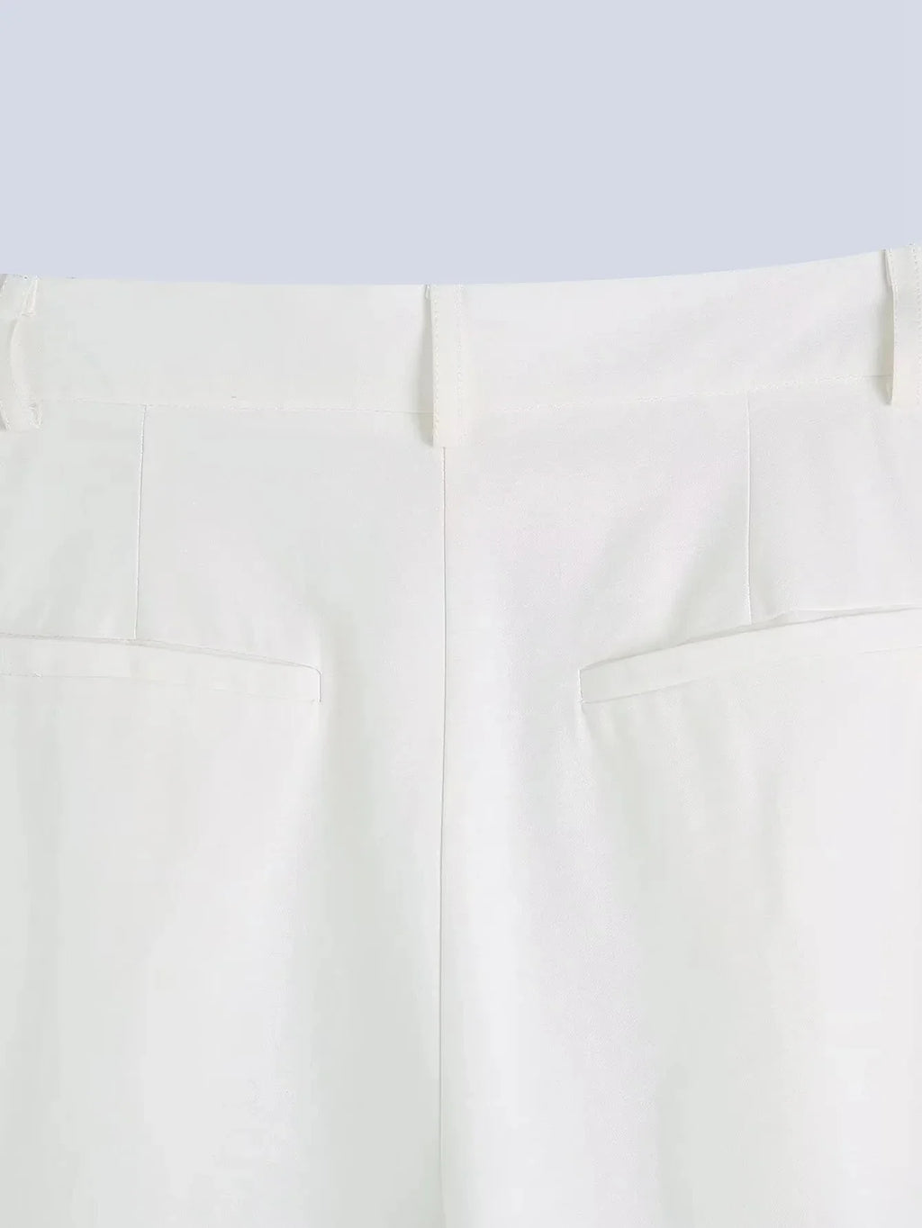 Foridol White Cotton Linen Long Pants Set Sleeveless Vest Pants Suit Office Lay Autumn Summer Wide Leg Casual Fashion Set Outfit