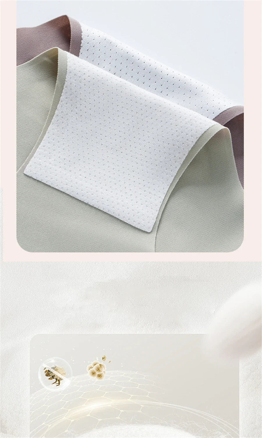 5PCS Seamless Mulberry Silk Underwear Ultral Thin Women's Panties Sexy High Elastic Invisible Briefs Soft Underpants Lingerie