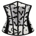 Royal corset body-shaping corset undergarment thin and breathable summer style with a cinched waist and plastic-boned mesh sexy