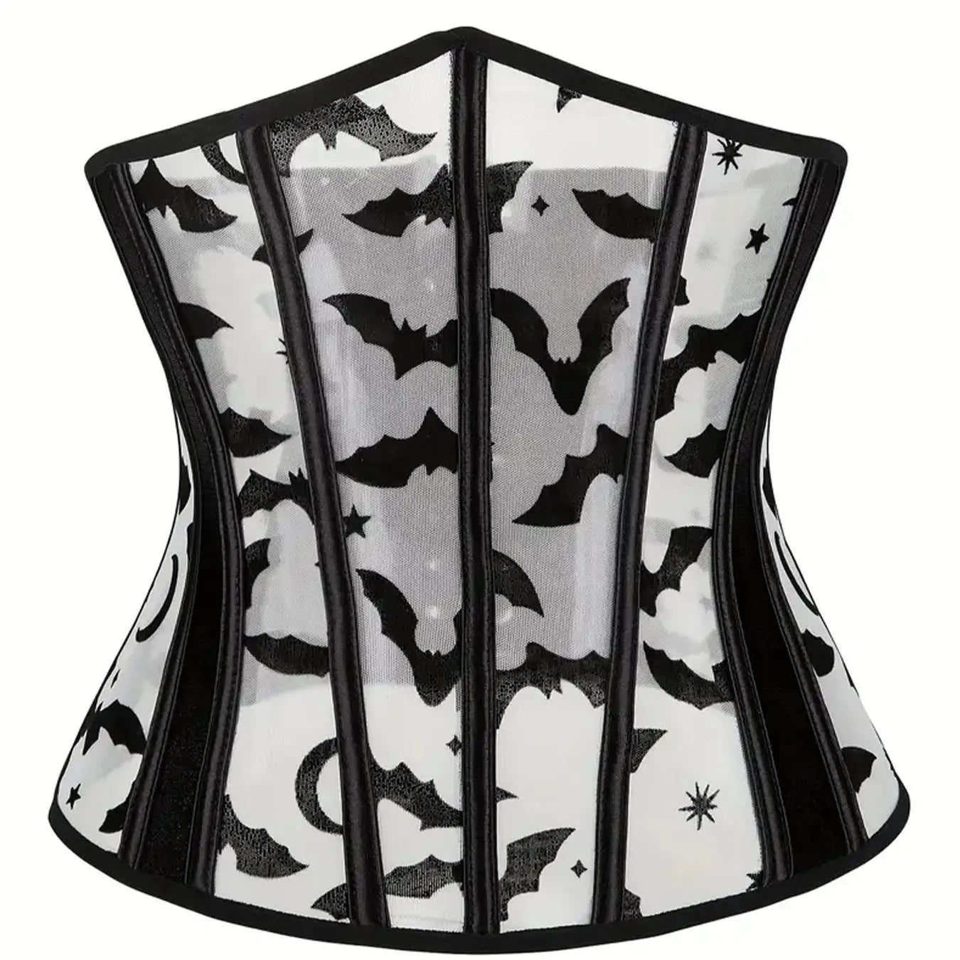 Royal corset body-shaping corset undergarment thin and breathable summer style with a cinched waist and plastic-boned mesh sexy