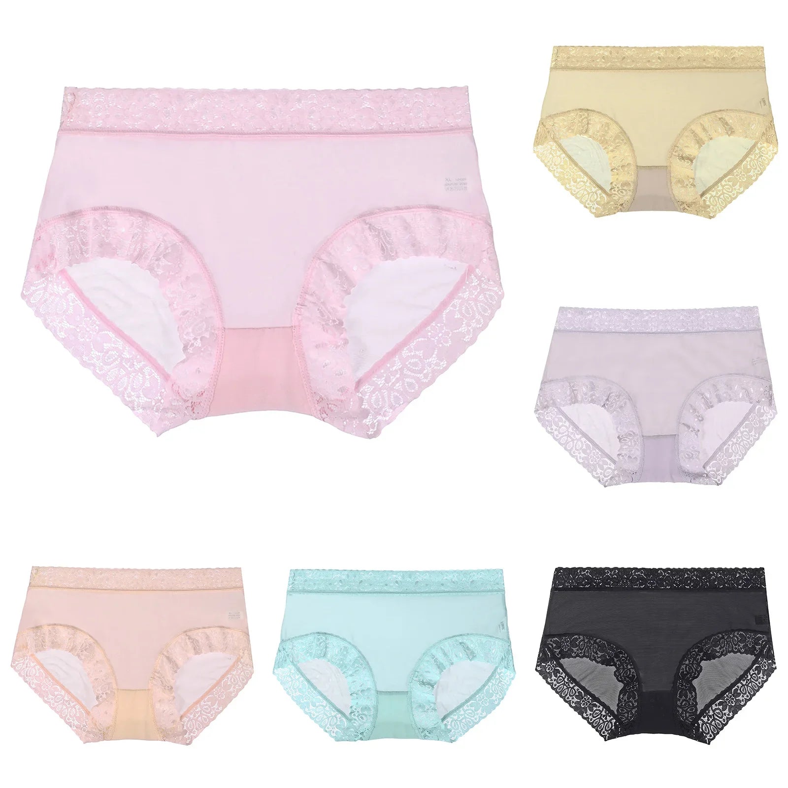 2026 High Waist Plus Size Underpants For Womens Pure Menstrual Underwear Cotton Bikinis Panties LenceríAs De Mujer 여성 극단적속옷