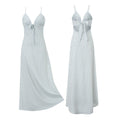 2026 Summer Women Tie-up Back Long Dress Spaghetti Strap V Neck Flowy Loose Dress Casual Party Bohemian Streetwear