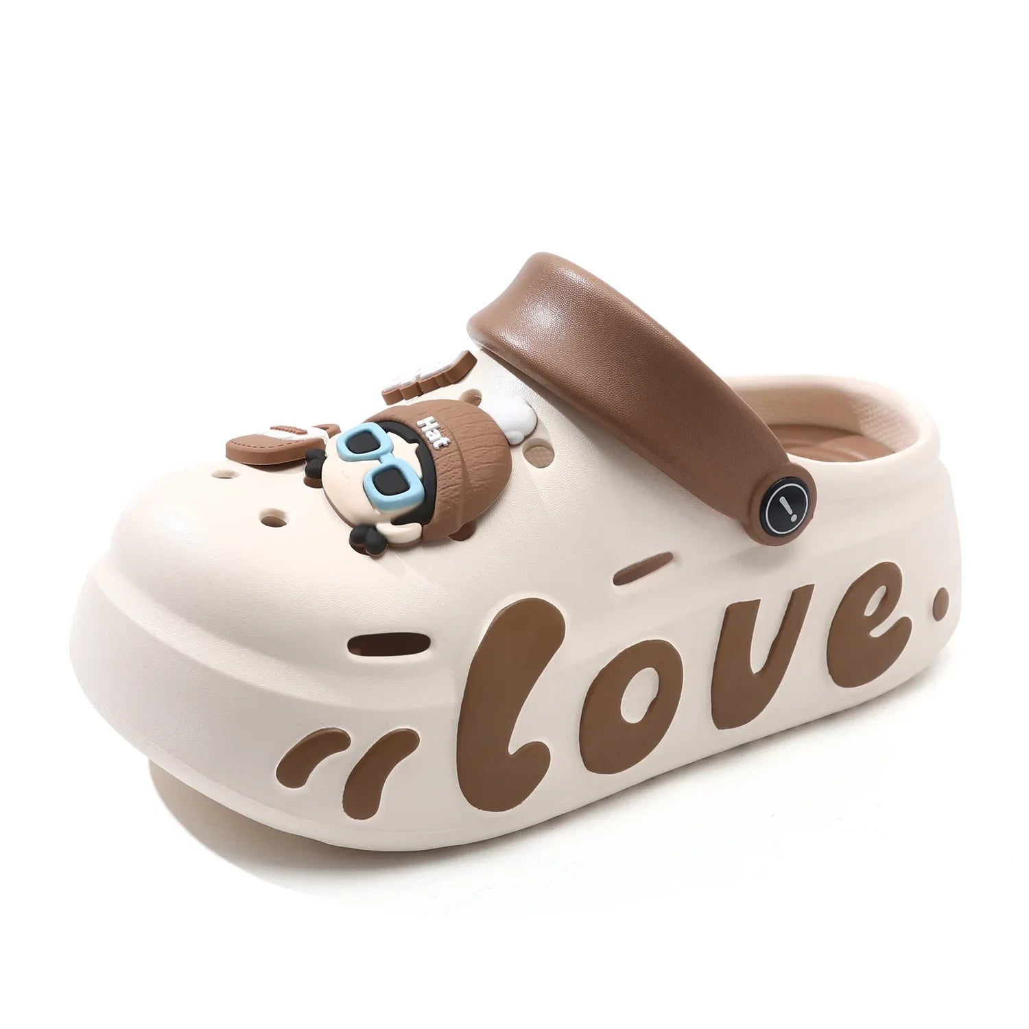 2026 New Women Fashion Clogs Cute DIY Charms Home Street Slippers For Female Summer Platform Shoes Soft EVA Girls Leisure Sandal