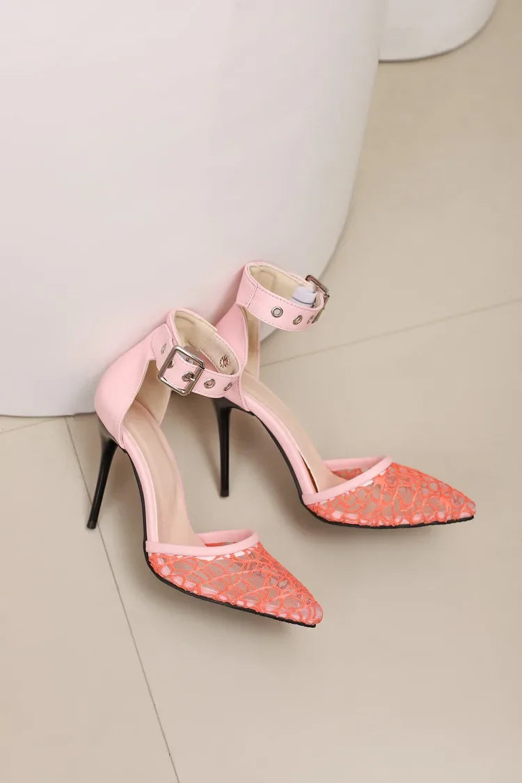 Hot Sale FASHION Big Size 35-47 Shoes Women Sandals Sexy Fashion High Heels 10cm Sandals Sapato Feminino Summer Style Shoes