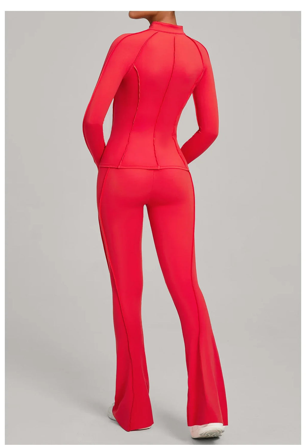Women Tracksuit 2PCS Yoga Suit Sports Set Gym Set Running Outfits Workout Clothes Sports Long Sleeve Athletic Wear Yoga Clothing