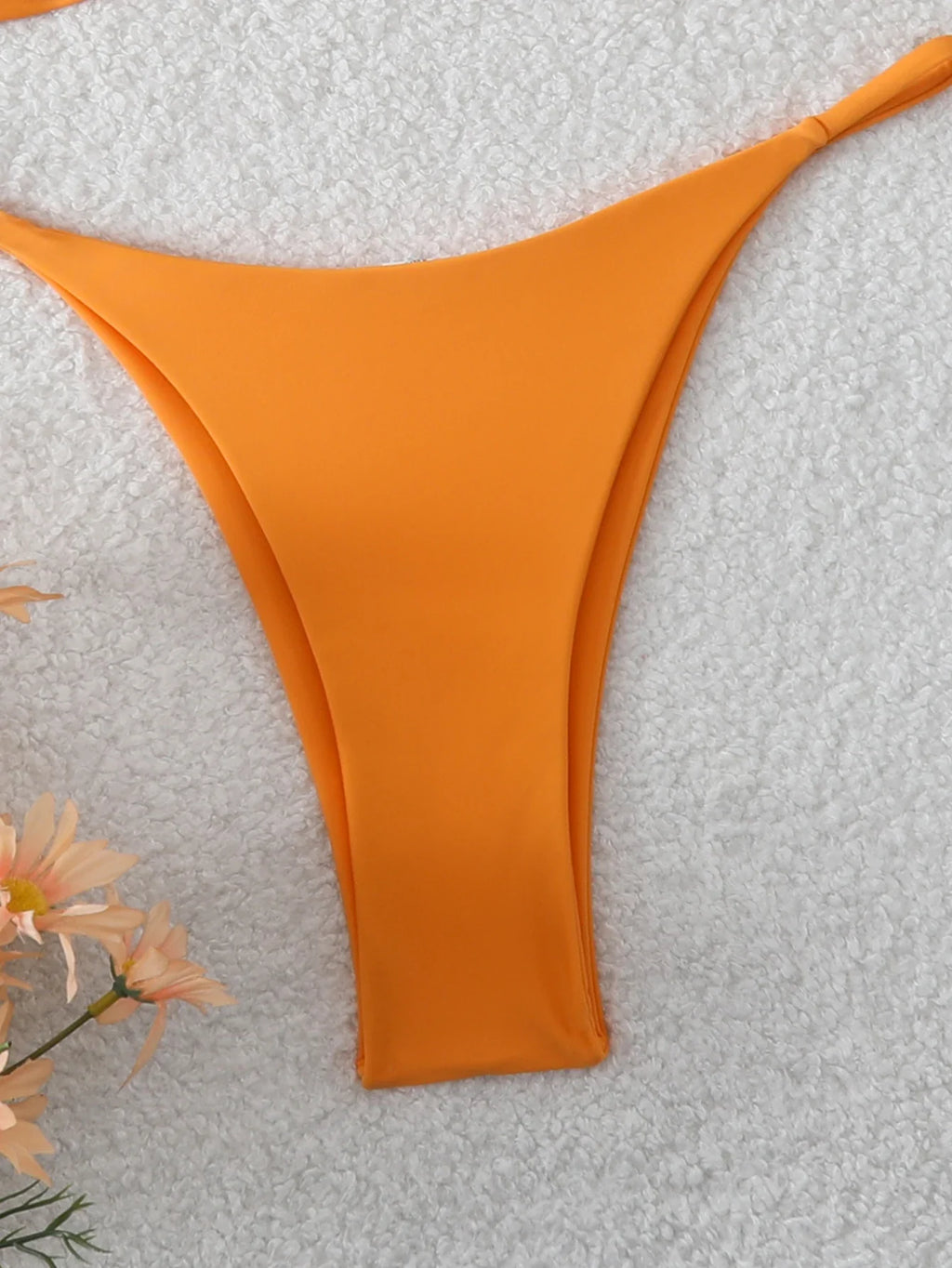 Halter Bikinis 2026 Women String Thong Swimwear Female Sexy Swimsuit Solid Bathers Bathing Swimming Swim Suit Beachwear