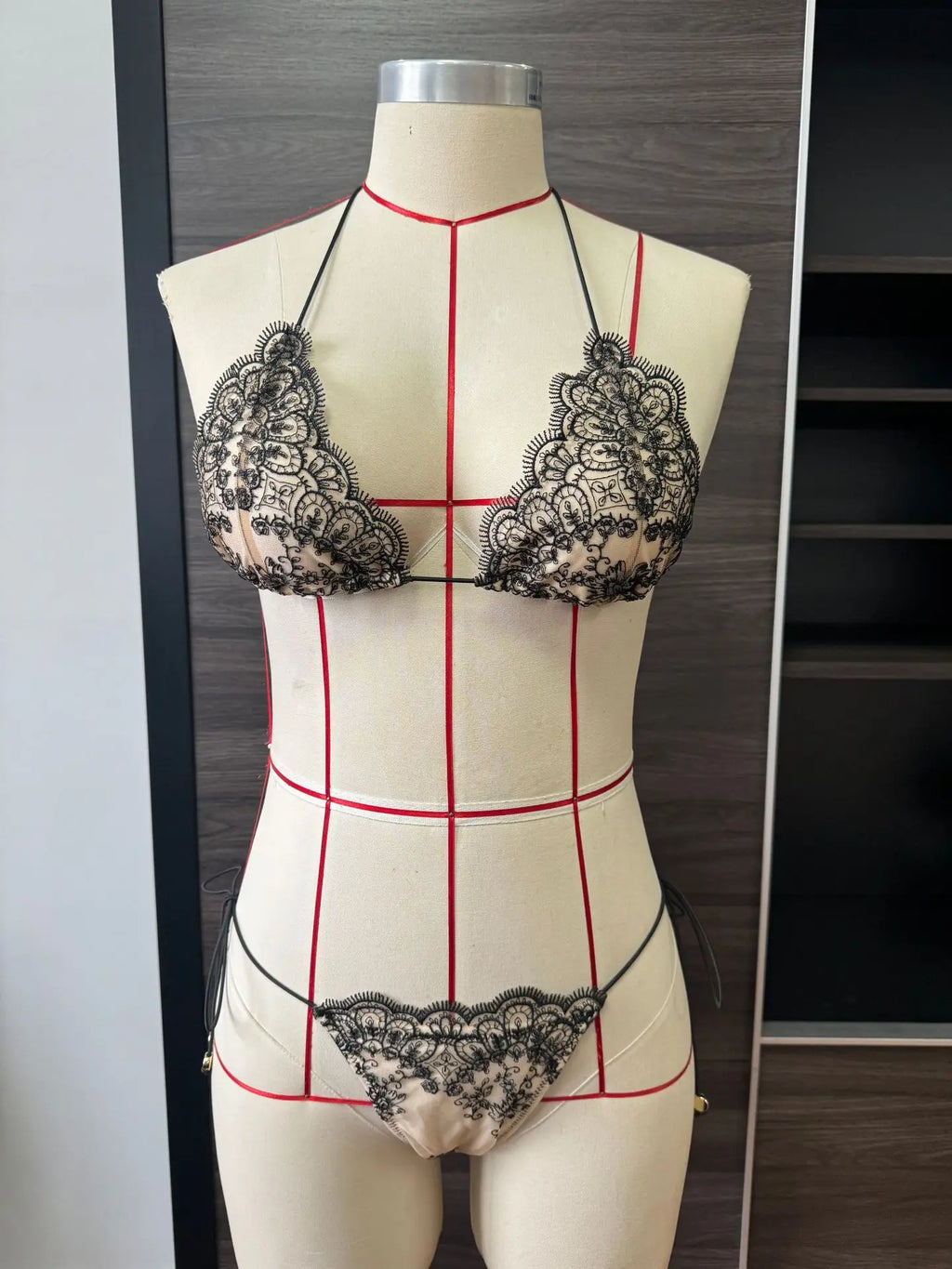 2026 Sexy 2 Piece Bikini Sets Lace bordered Bikini Micro Thongs Bathing Suit Swimsuit Women Biquini Bandage Beachwear Swimwear