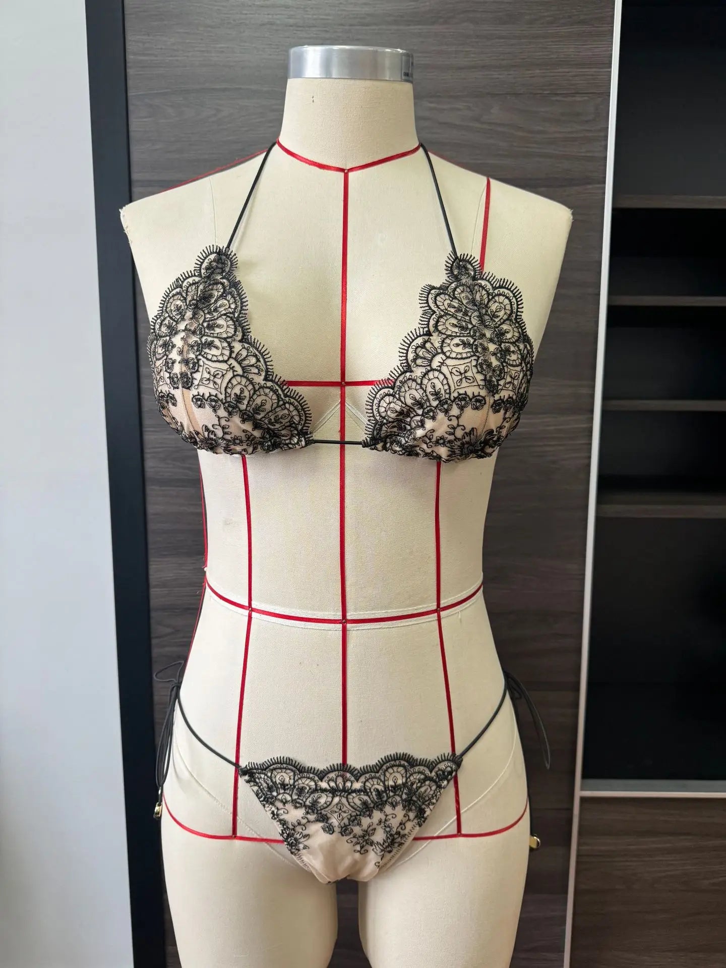 2026 Sexy 2 Piece Bikini Sets Lace bordered Bikini Micro Thongs Bathing Suit Swimsuit Women Biquini Bandage Beachwear Swimwear