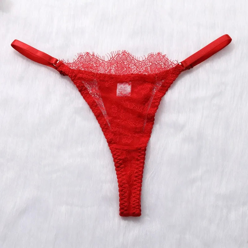 Toucheart 4 Piece Set Sexy Lingerie Set Lace Perspective Bra Women Mesh Patchwork Ruffled Skirt Garter Socks Sexy Underwear Suit