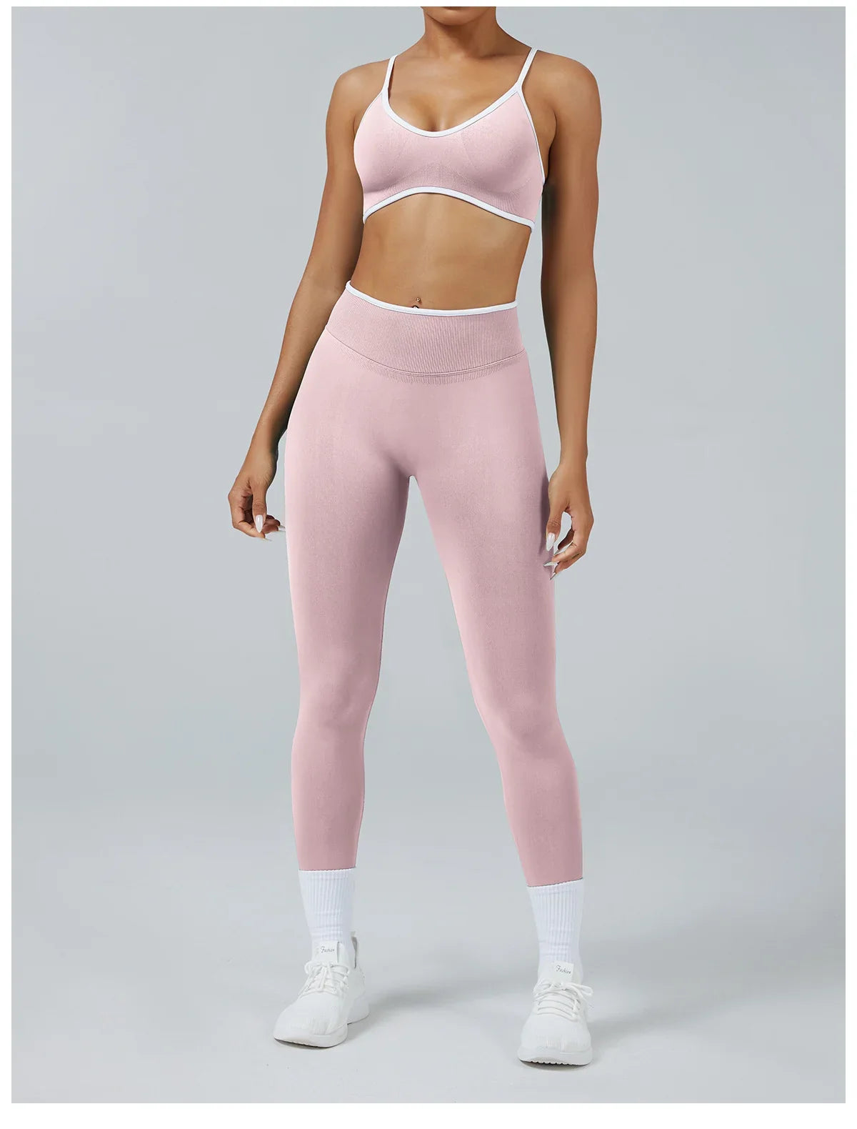 High Strength Sports Bra Seamless Yoga Top Women Fitness Gym Active Wear Back Cross Workout Push-up Fitness Running Underwear