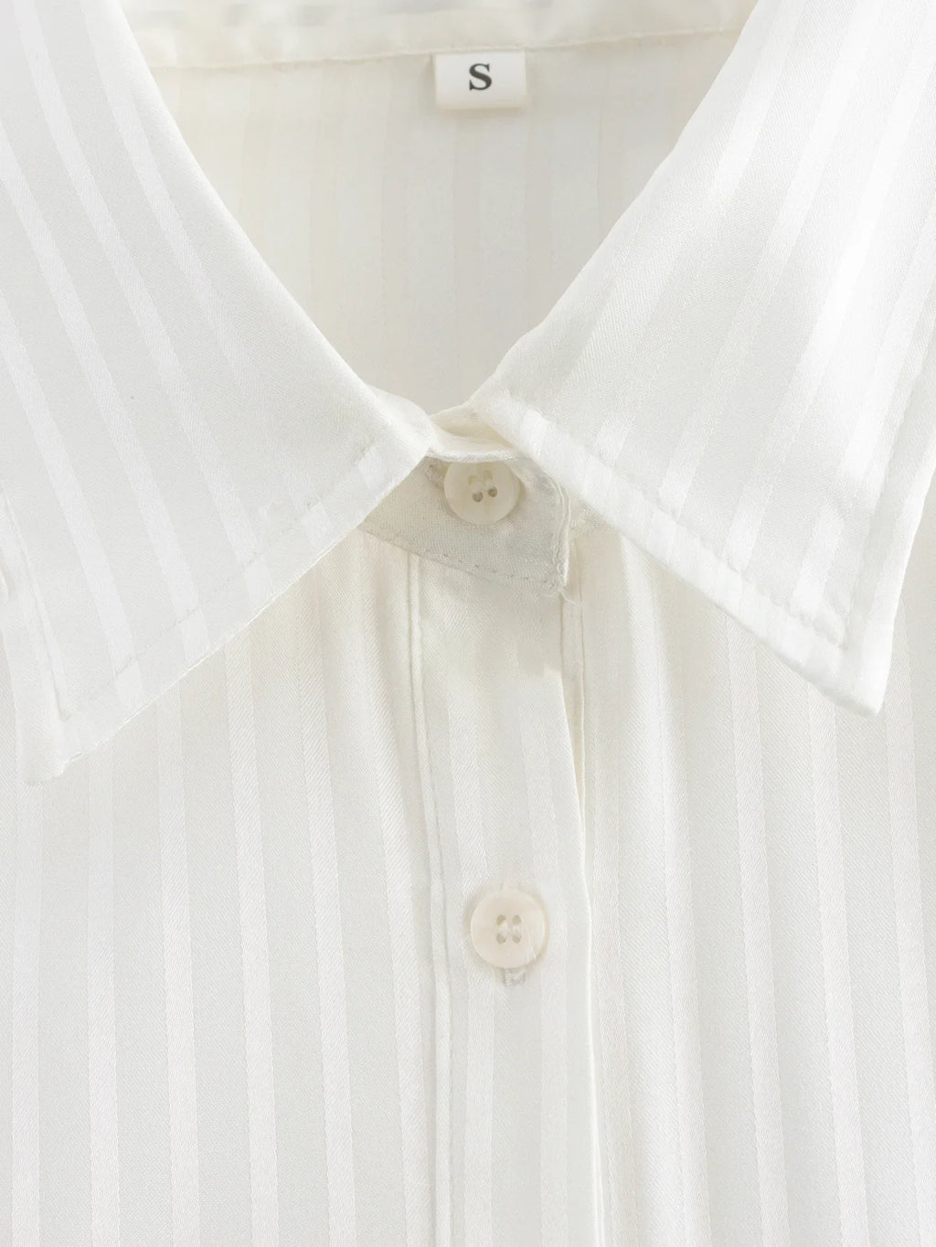 Foridol White Striped Blusas Para Mujer Spring Summer Casual Women Shirt Single Breasted Long Sleeve Loose Shirts Blouses 2025