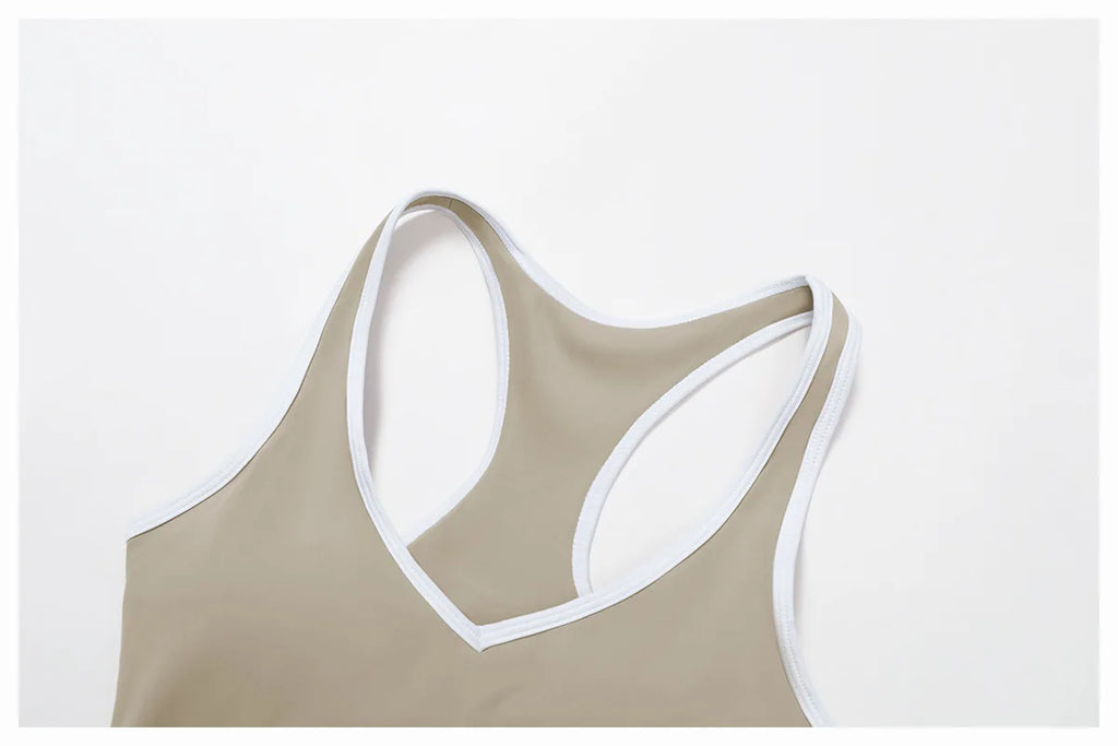 Running Sports Bra Women Underwear High Support Open Back Yoga Bra Breathable Fitness Pilates Tank Workout Top Removable Pads