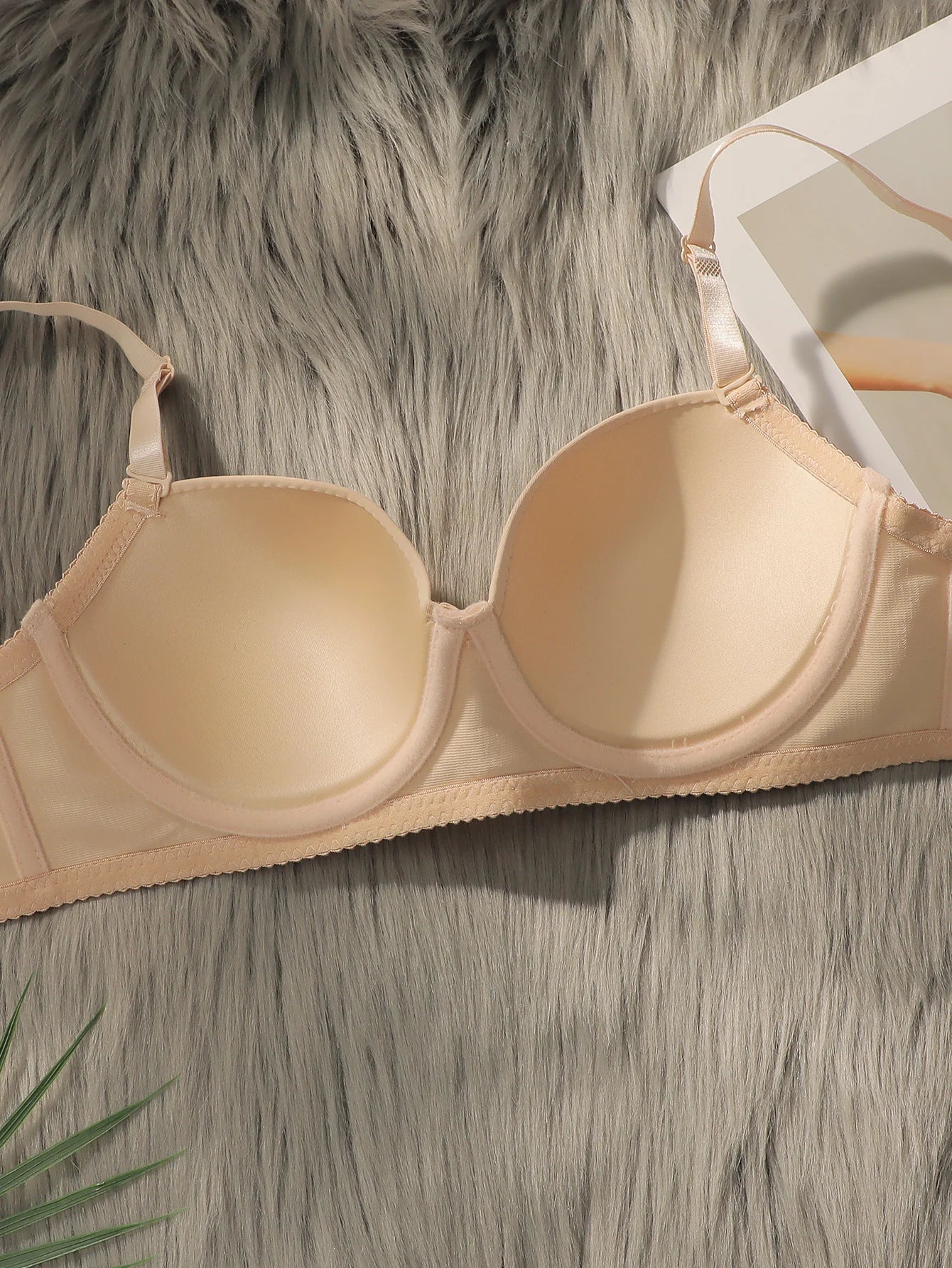 New Hot Selling Solid Color Daily 2-piece Set with Steel Rim push up Bra for Women Underwear Set J2611