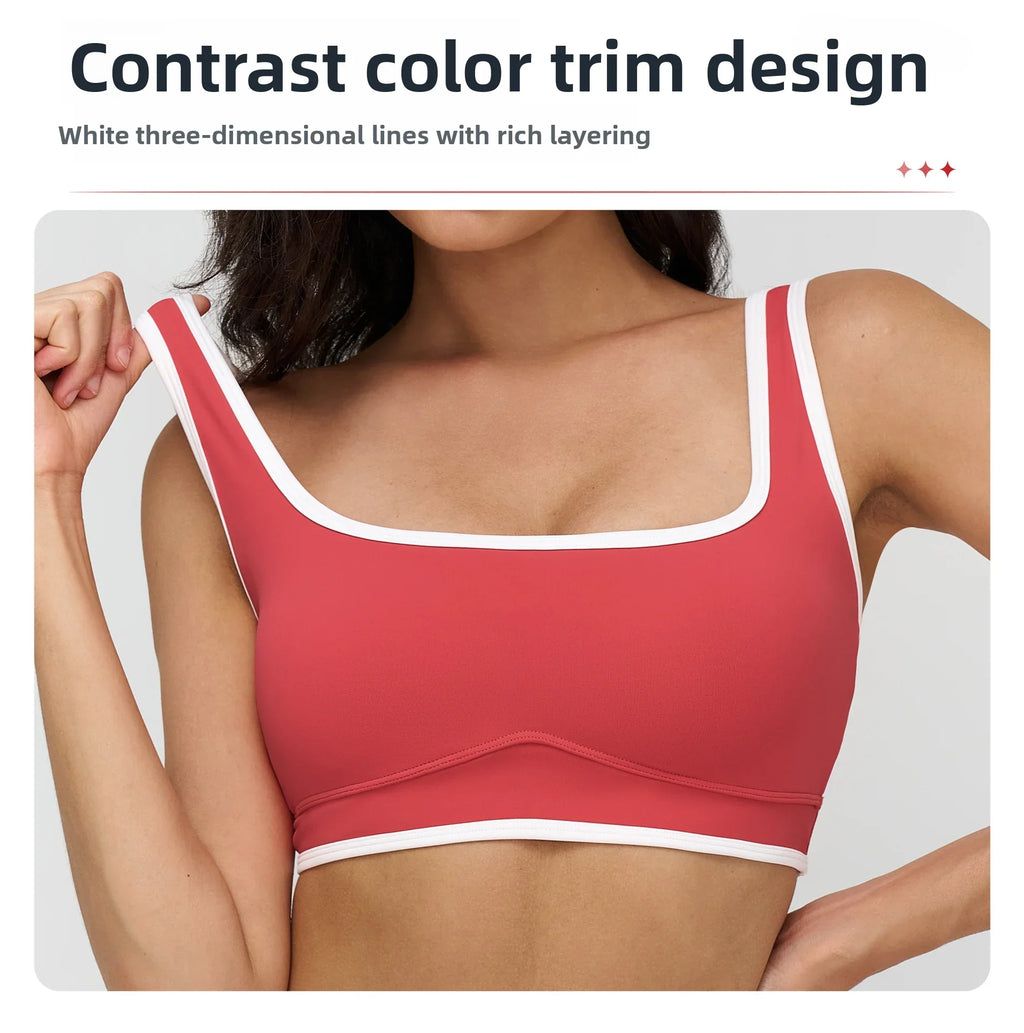 Sports Bra Top Push Up Fitness Yoga Bra Women Workout Underwear Sport Tops Women Breathable Running Vest Bralette Gym Bras