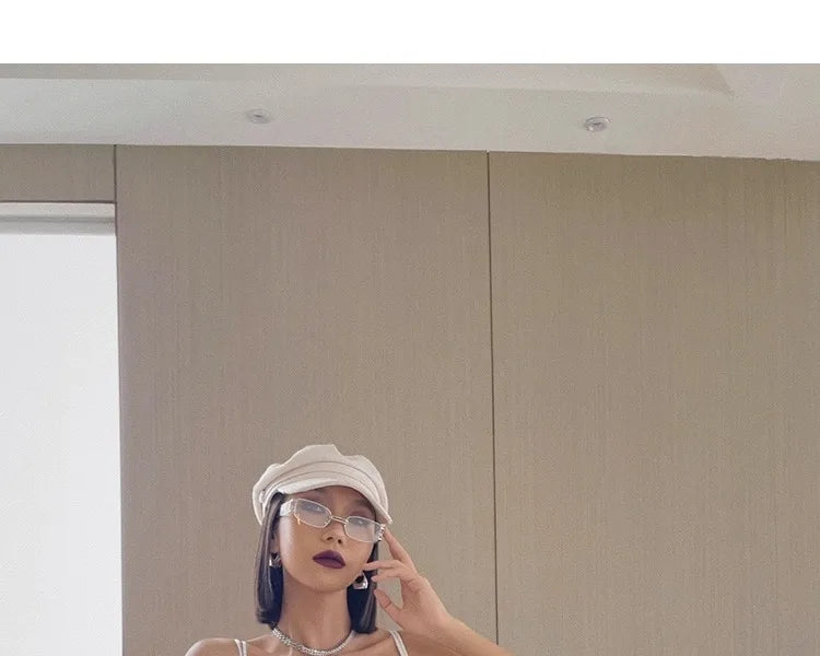 French Sexy Lace Bra for Small Boobs, Wirefree Bralette Ultra Thin, Light Support Traceless Bra Women White Lingerie Set MOYISU