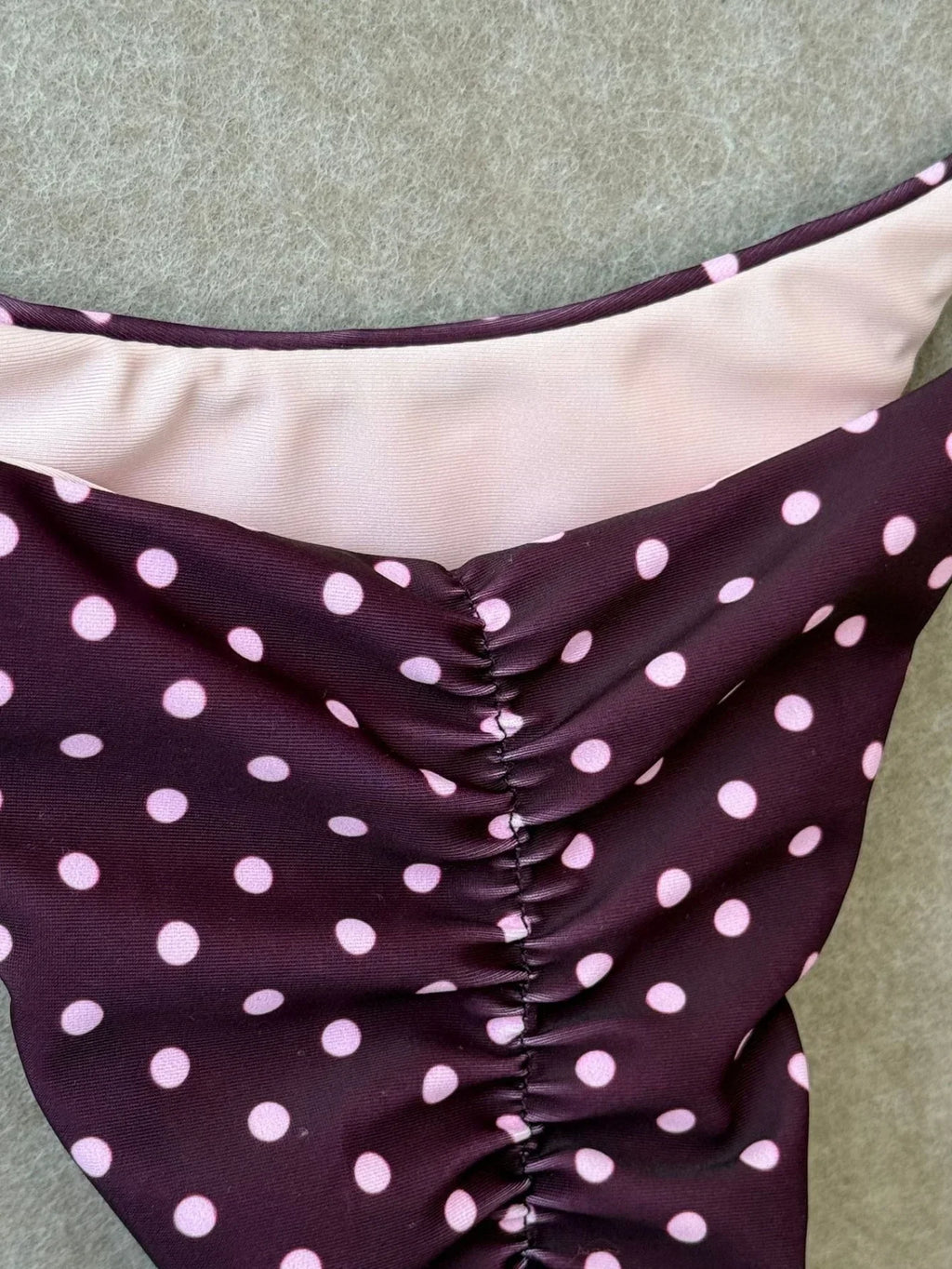 Sexy Black Polka Dot Print Bikini Set Women Pearls Push Up Bra Thong Swimwear 2026 Summer Bathing Suit Holiday Micro Swimsuit