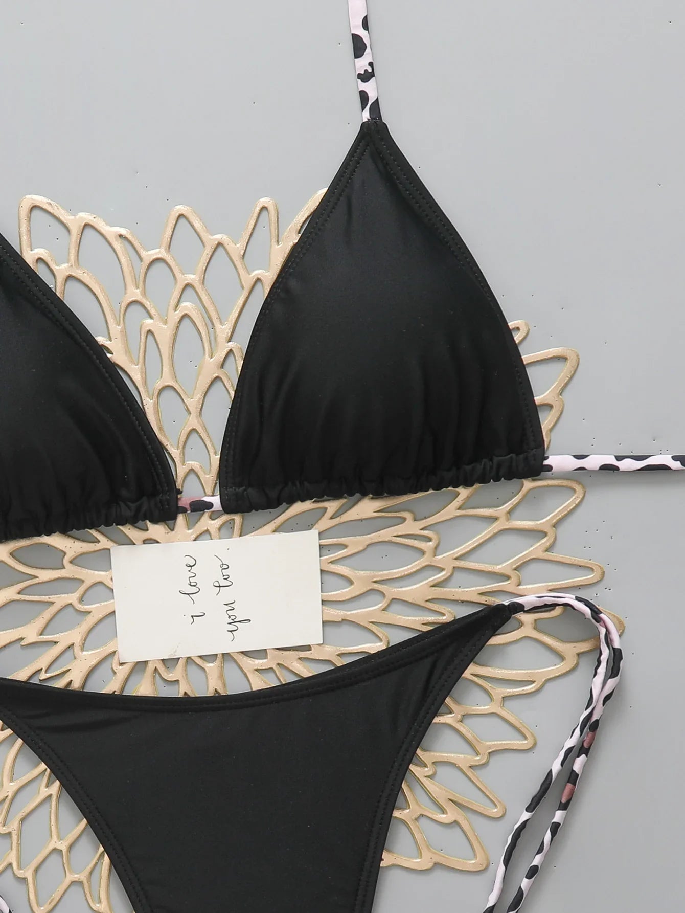 Halter Triangle String Bikinis 2026 Women Sexy Swimsuit Solid Brazilian Swimwear Female Bathers Bathing Swimming Swim Suit