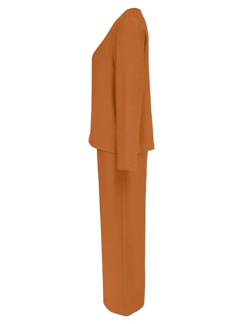 Hot selling women's spring and summer suits women's casual travel suits loose and comfortable suits