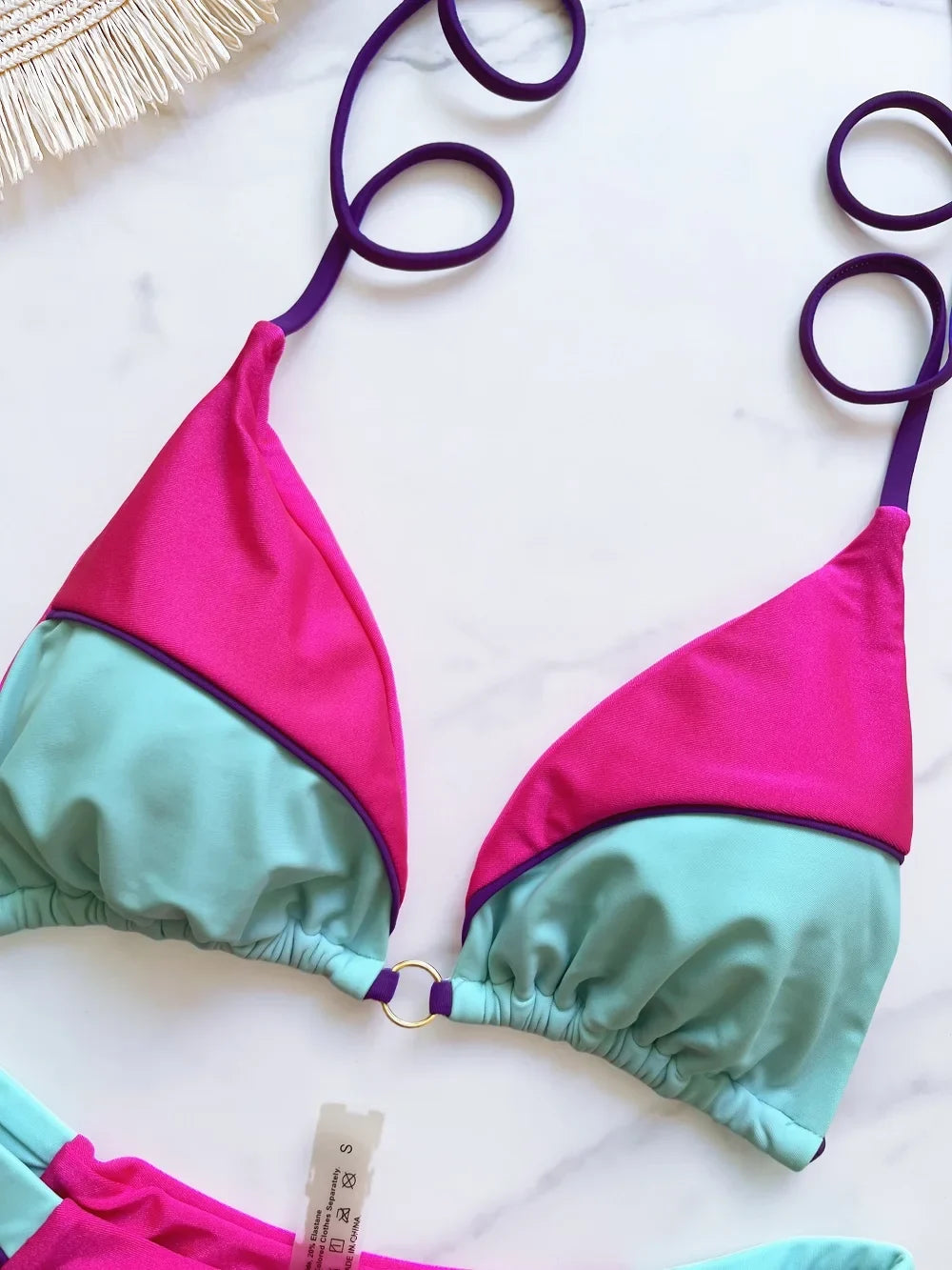 2026 New Sexy Micro Bikini Set Swimsuit Thong Female Bathing Brazilian Women Swimwear Biquini Suit Sexy Up Bikinis