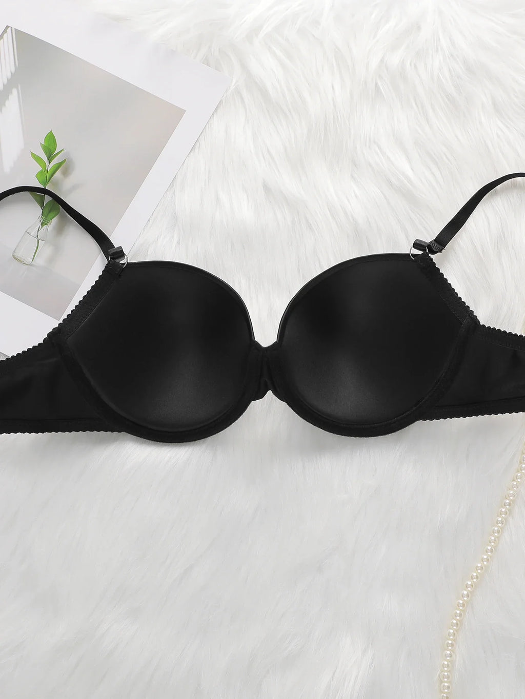 The Best-selling Sexy Gathering Solid color bra underwear with adjustable waist circumference Two-piece Women Underwear Set 2374