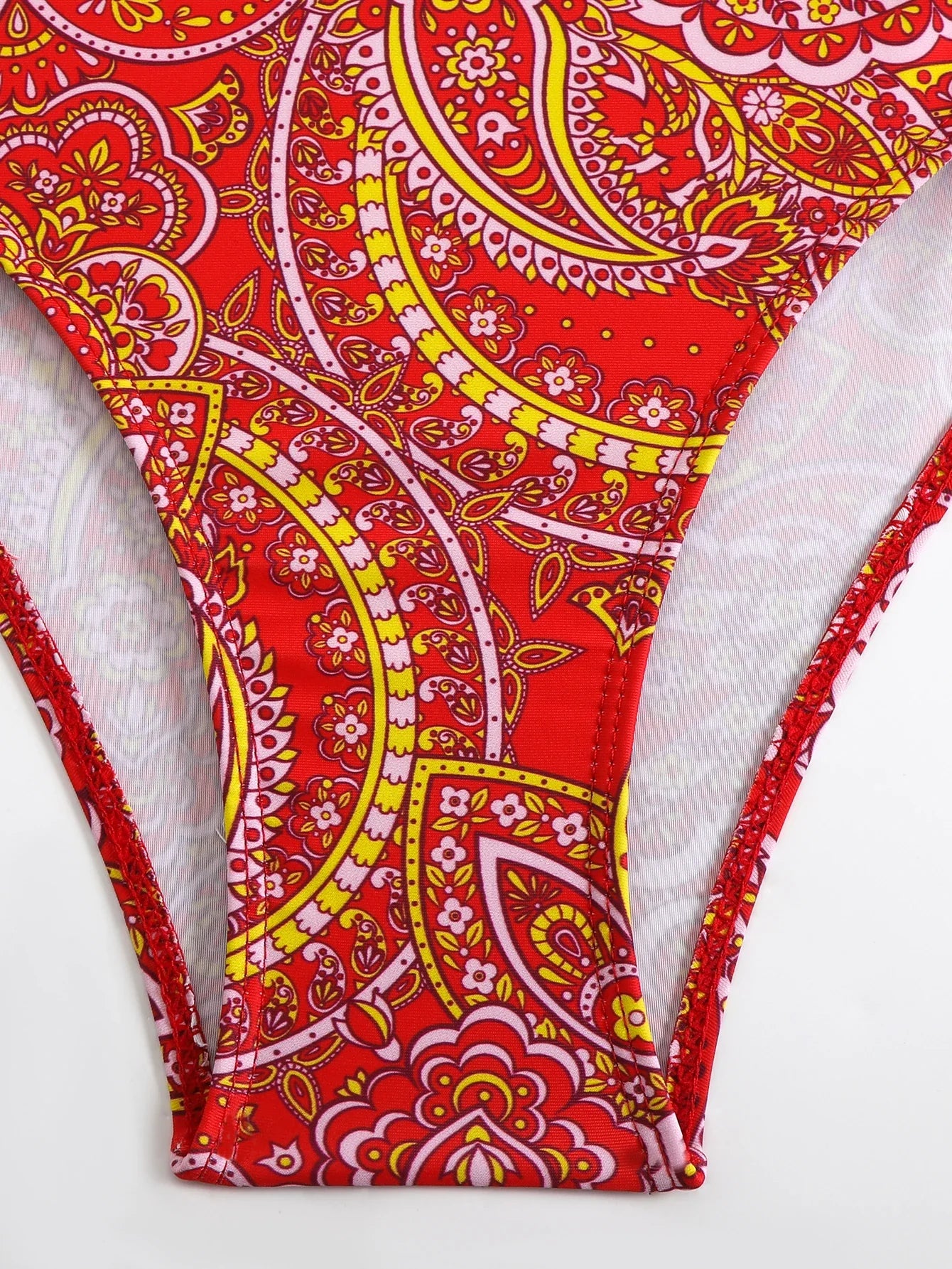 2026 Drawstring Bikinis Strappy Swimsuit Women Sexy Printed Swimwear Female Bathers Swimming Bathing Swimming Swim Suit