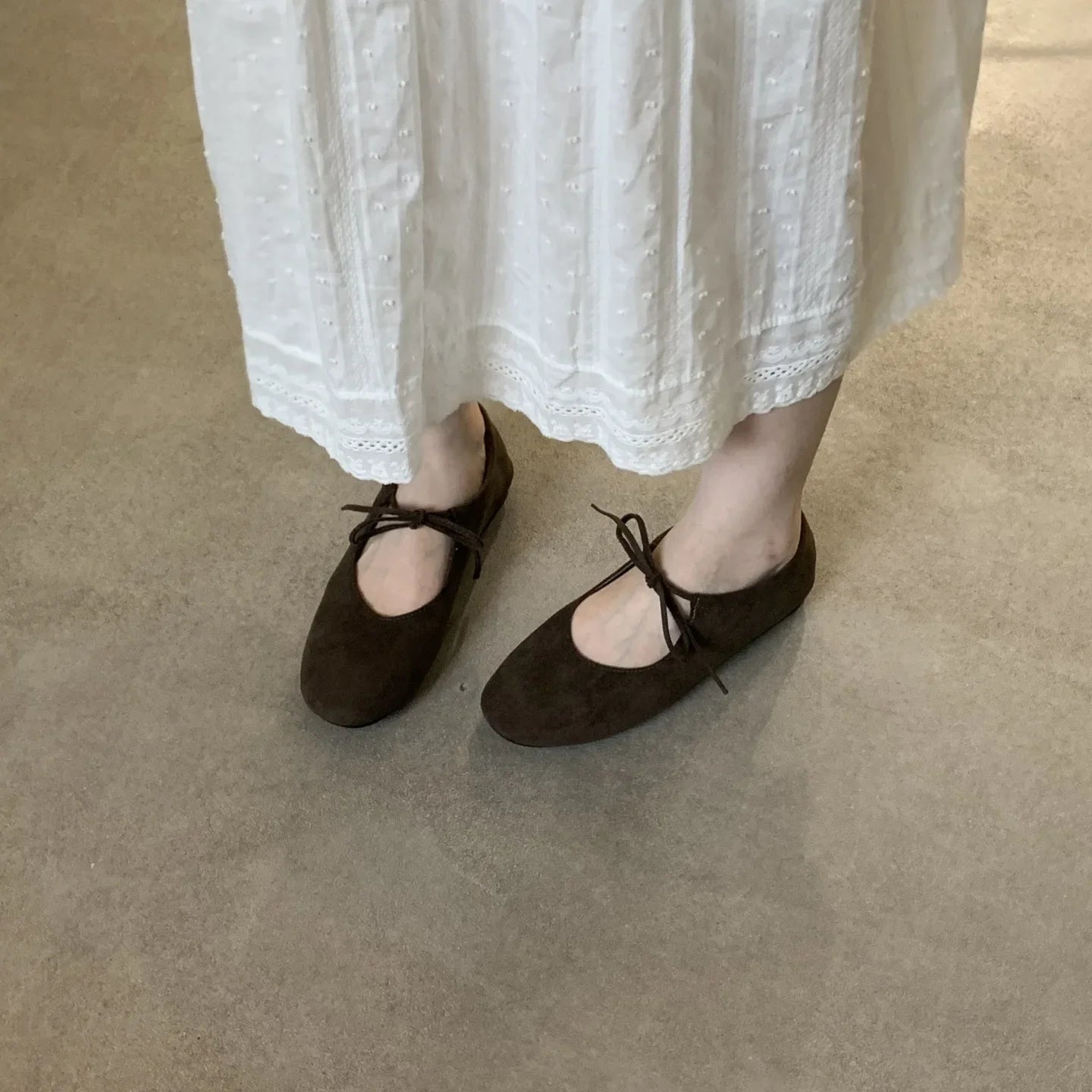Fashion Butterfly-Knot Women Flats With Shoes Casual Female Soft Footwear Round Toe Ladies Flats Slip On Shoes 2026