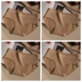 4Pcs/Set Cotton Panties Women Mid Waist Briefs Breathable Intimates Breathable Comfort Underwear M-2XL Soft Panties